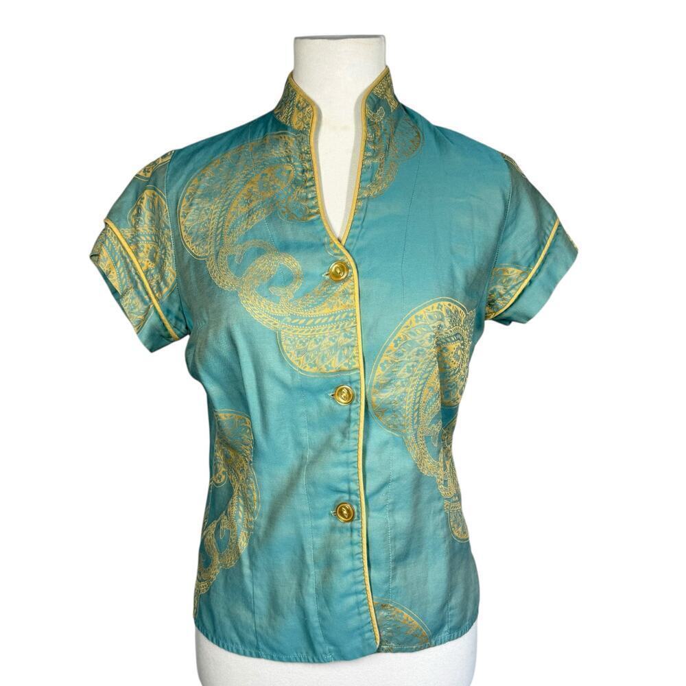 BedHead y2k Vintage Kimono Inspired Robe + Two Piece Pajama Set Small / Medium - Picture 4 of 15